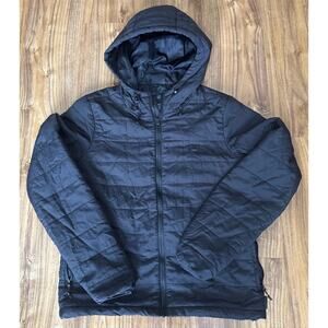Billabong Journey‎ Black Hooded Puffer Jacket - Women’s Medium